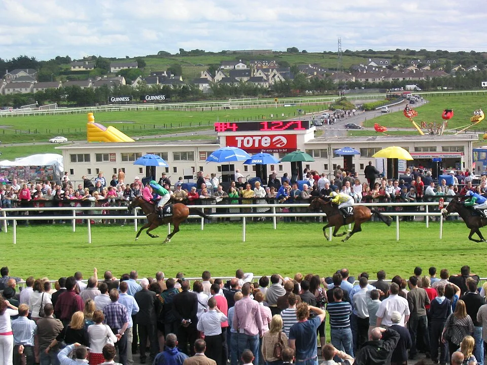 The Galway races, photographed in August 2007.