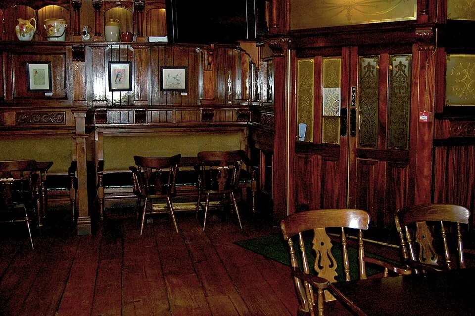 The interior of Poet’s Corner pub at the Old Ground Hotel in Ennis.