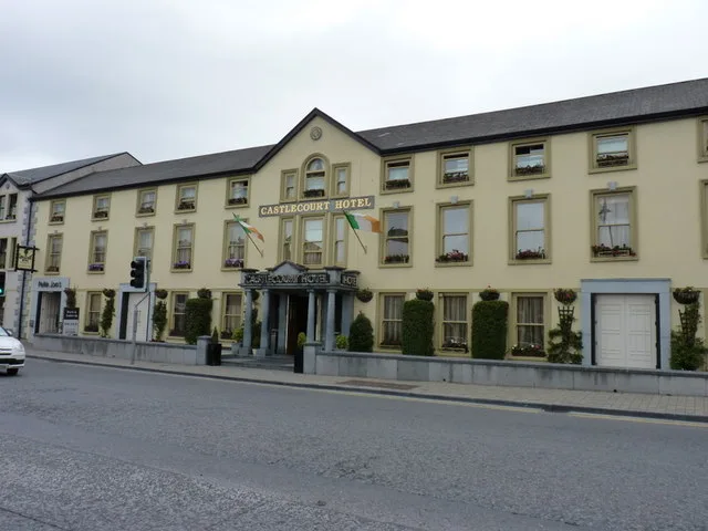 The exterior of the Castlecourt Hotel in Westport.