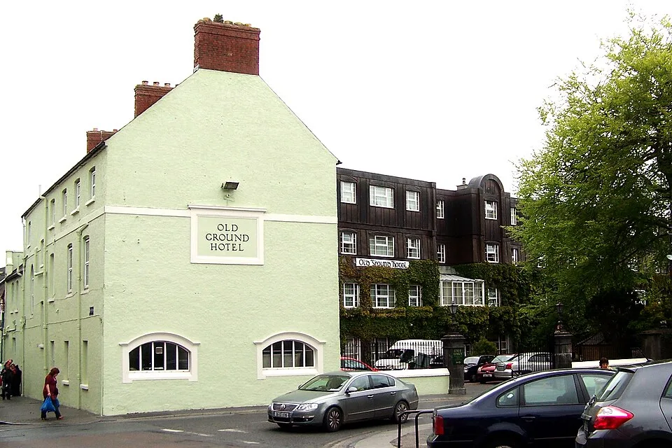 The Old Ground Hotel building in Ennis.